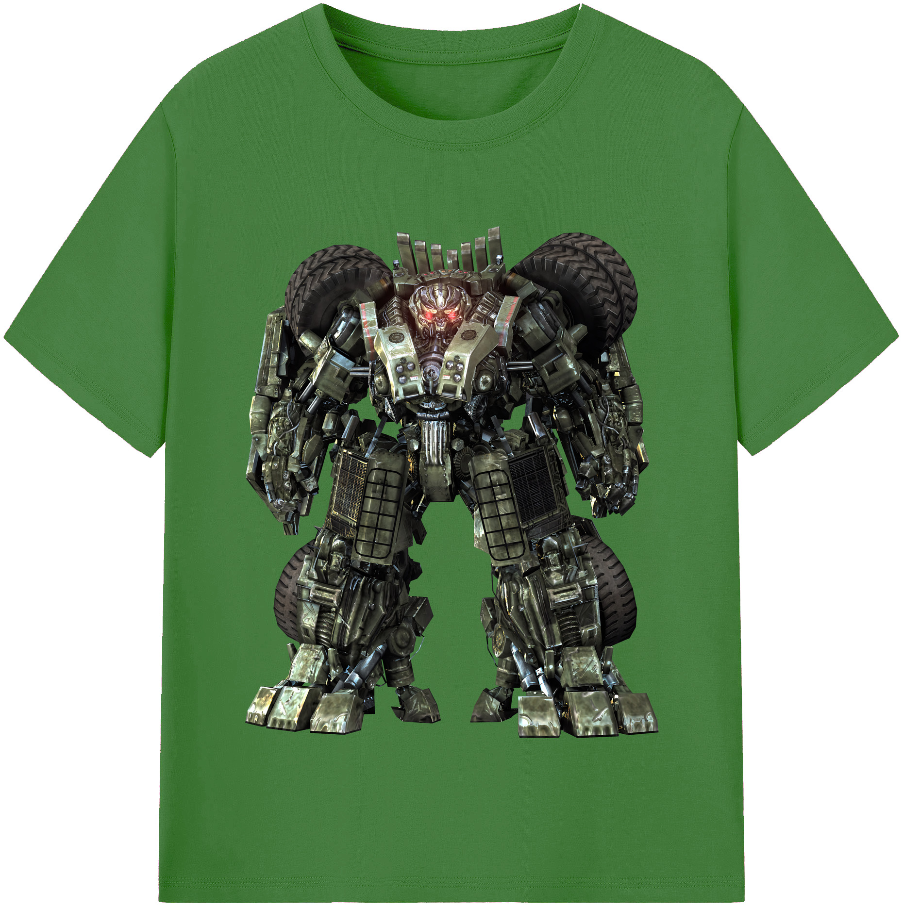 （画像用） Transformers トランスフォーマー レディースカジュアルプリントTシャツ（綿100％）
